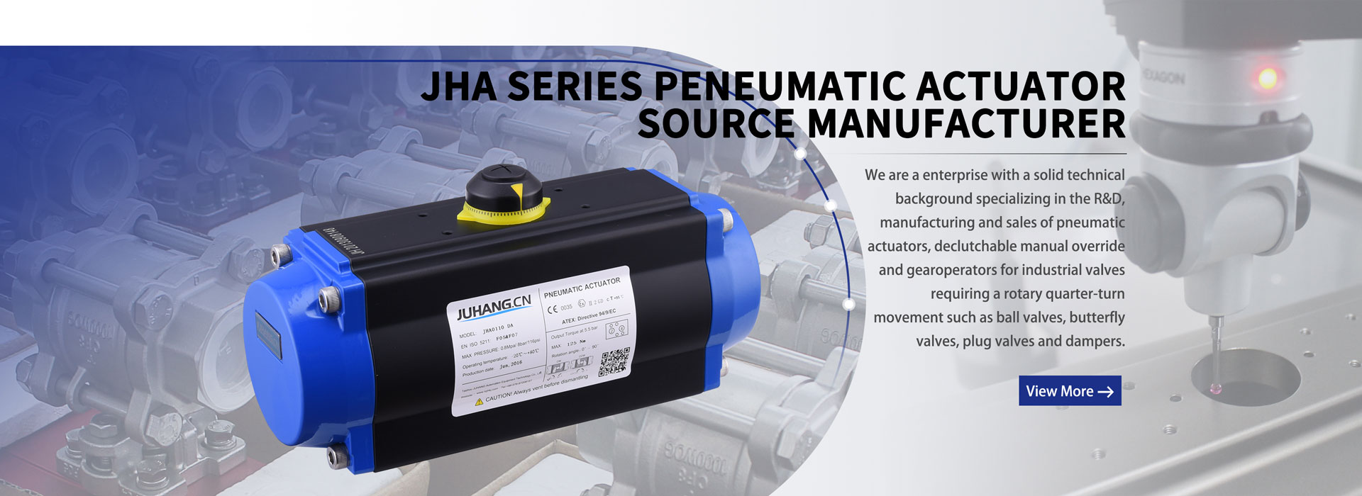 ຕົວກະຕຸ້ນຂອງ pneumatic
