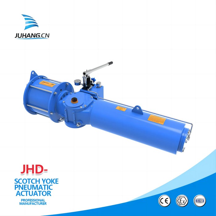 ພື້ນທີ່ຄໍາຮ້ອງສະຫມັກຂອງ Pneumatic Actuators